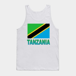 The Pride of Tanzania - Tanzanian National Flag Design Tank Top